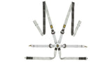 OMP Safety Harness One - D 2In Pull Down - Black/White (Fia 8853 - 2016) - Seat Belts & Harnesses - OMP at Garage 56 Engineering