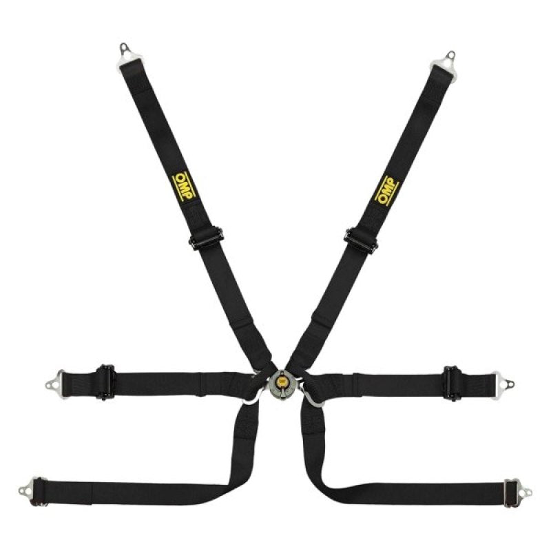 OMP Safety Harness Tecnica 2In Formula Black (Fia 8853 - 2016) - Seat Belts & Harnesses - OMP at Garage 56 Engineering