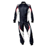 OMP Tecnica Evo Overall My21 Black/White - Size 46 (Fia 8856 - 2018) - Racing Suits - OMP at Garage 56 Engineering