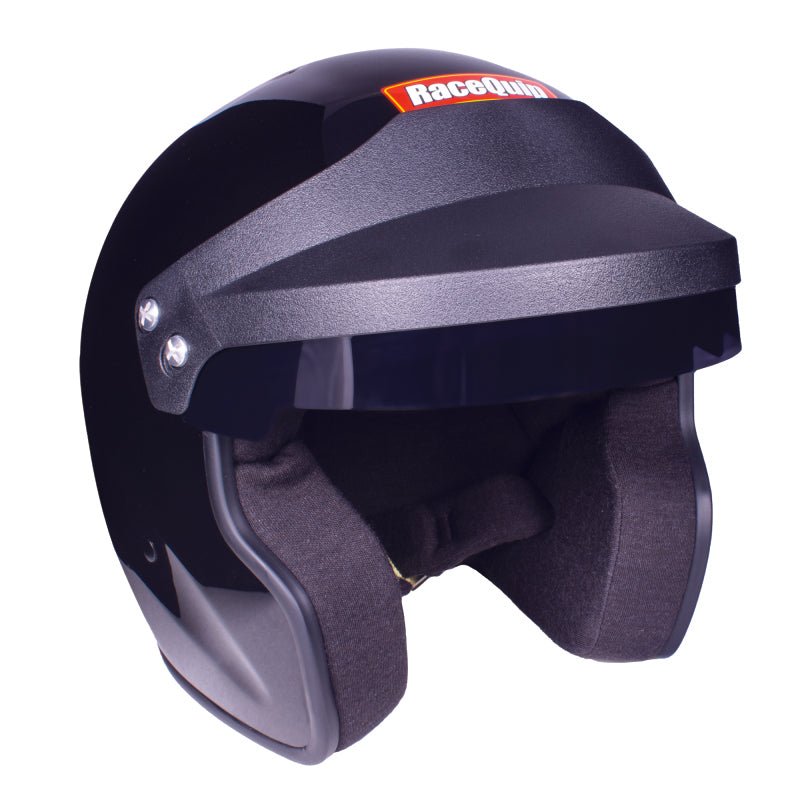 Racequip Gloss Black OF20 SA2020 Medium - Helmets and Accessories - Racequip at Garage 56 Engineering