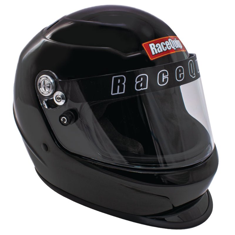 Racequip Gloss Black PRO YOUTH SFI 24.1 2020 - Helmets and Accessories - Racequip at Garage 56 Engineering