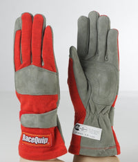 RaceQuip Red 1 - Layer SFI - 1 Glove - XL - Racing Gloves - Racequip at Garage 56 Engineering