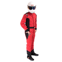 RaceQuip Red Chevron - 5 Suit SFI - 5 - Medium Tall - Racing Suits - Racequip at Garage 56 Engineering