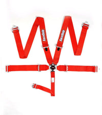 RaceQuip Red SFI CAMLOCK 5pt PD Lap Seat Belt - Seat Belts & Harnesses - Racequip at Garage 56 Engineering