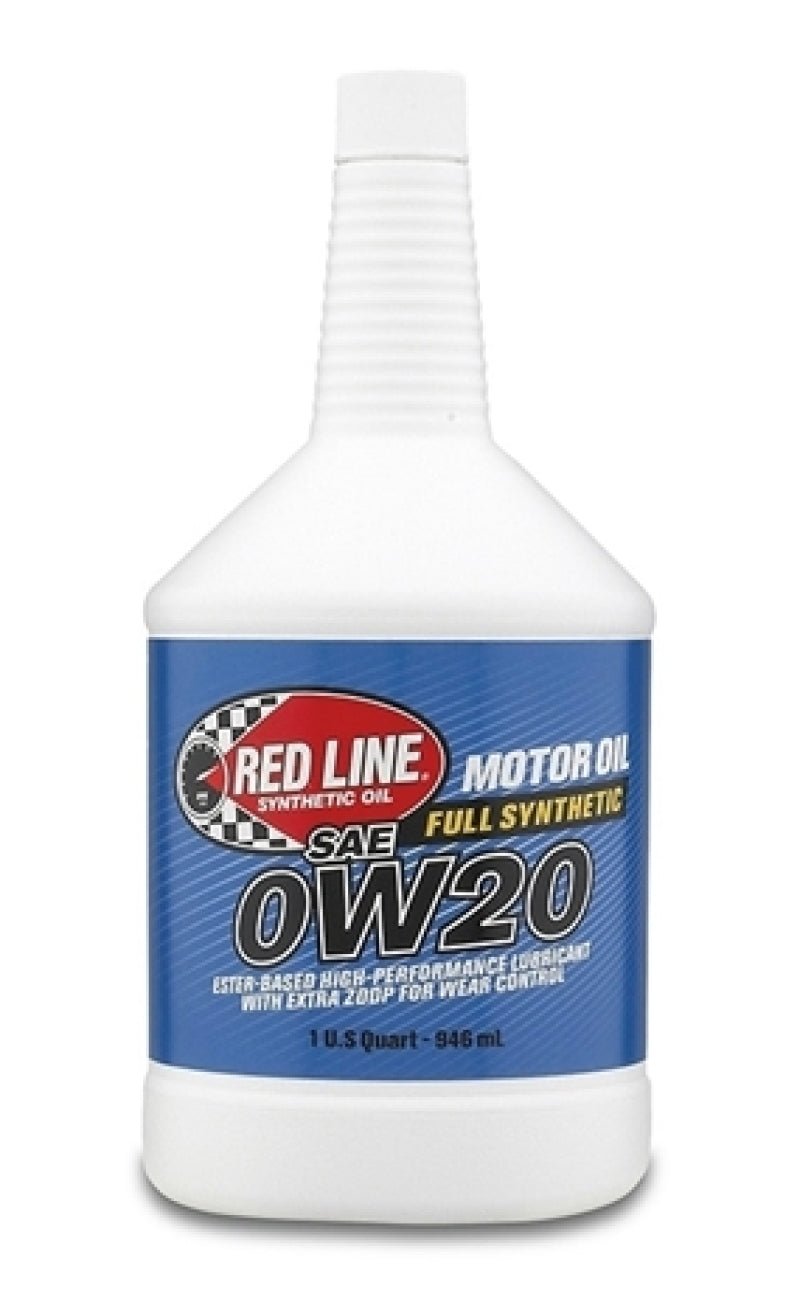 Red Line 0W20 Motor Oil - Quart - Motor Oils - Red Line at Garage 56 Engineering