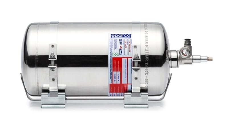 Sparco 4.25 Liter Electric Steel Extinguisher System - Fire Safety - SPARCO at Garage 56 Engineering