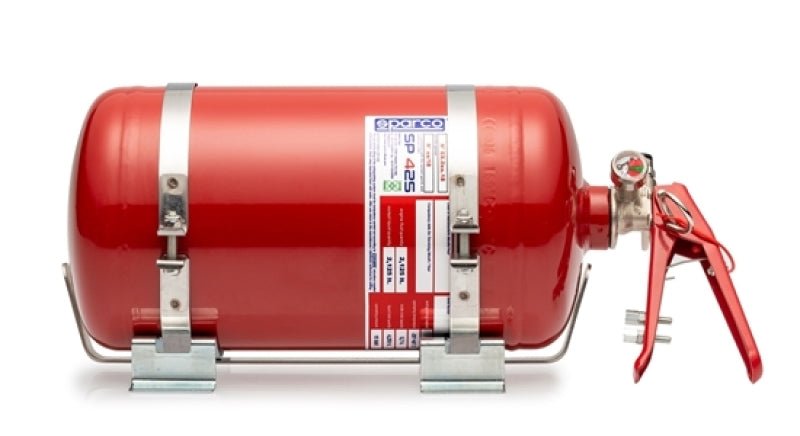 Sparco 4.25 Liter Mechanical Steel Extinguisher System - Fire Safety - SPARCO at Garage 56 Engineering