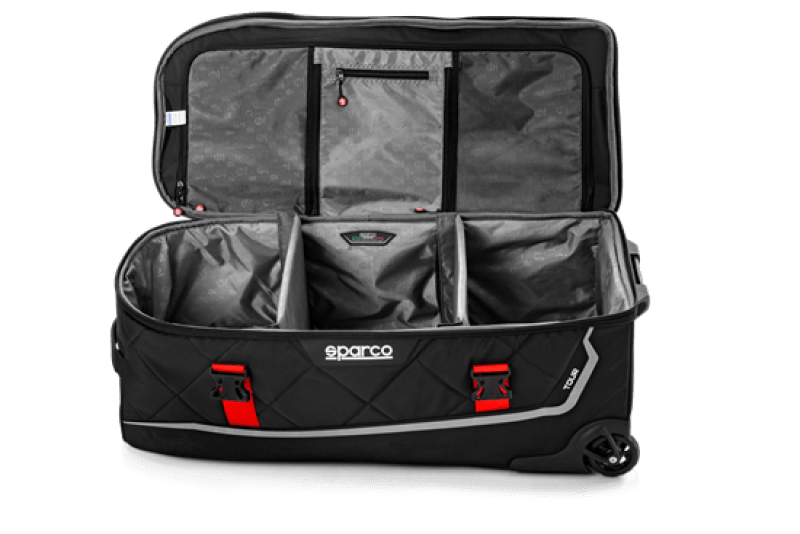 Sparco Bag Tour BLK/RED - Bags - Backpacks - SPARCO at Garage 56 Engineering