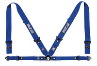 Sparco Belt 4Pt 3in/2in Competition Harness - Blue - Garage 56 Engineering