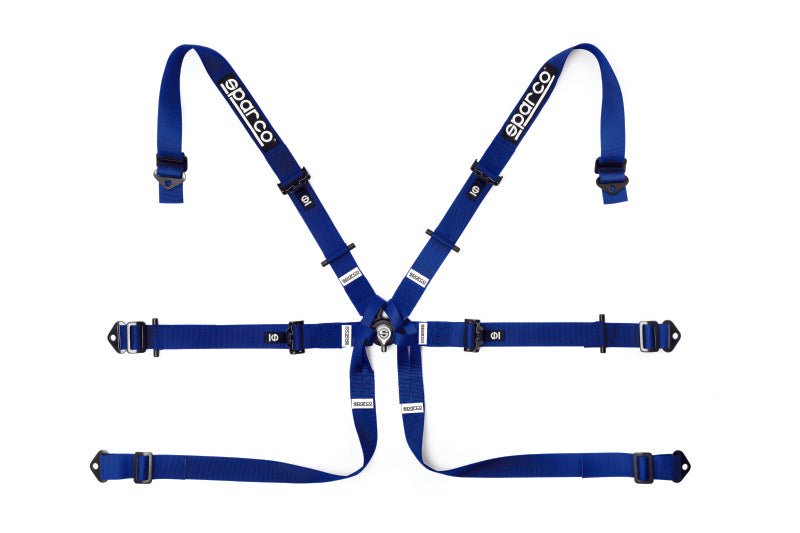 Sparco BELT 6 PNT 2in FORMULA BLU - Seat Belts & Harnesses - SPARCO at Garage 56 Engineering