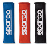 Sparco Belt Pad 2In Alcantara Blue - Seat Belts & Harnesses - SPARCO at Garage 56 Engineering