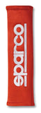 Sparco Belt Pad 2In Alcantara Red - Seat Belts & Harnesses - SPARCO at Garage 56 Engineering