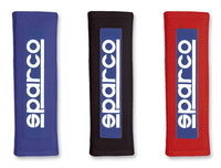 Sparco Belt Pad 3In Blue Racing - Seat Belts & Harnesses - SPARCO at Garage 56 Engineering