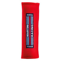 Sparco Belt Pad Martini-Racing Red - Seat Belts & Harnesses - SPARCO at Garage 56 Engineering