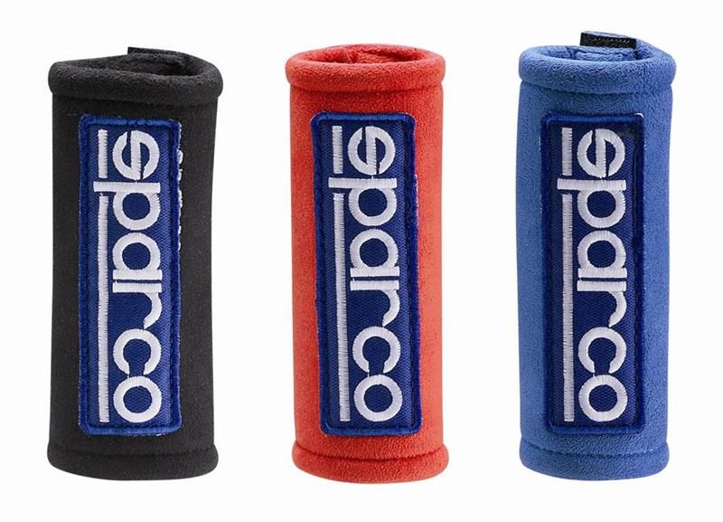 Sparco Belt Pad Mini Blue - Seat Belts & Harnesses - SPARCO at Garage 56 Engineering