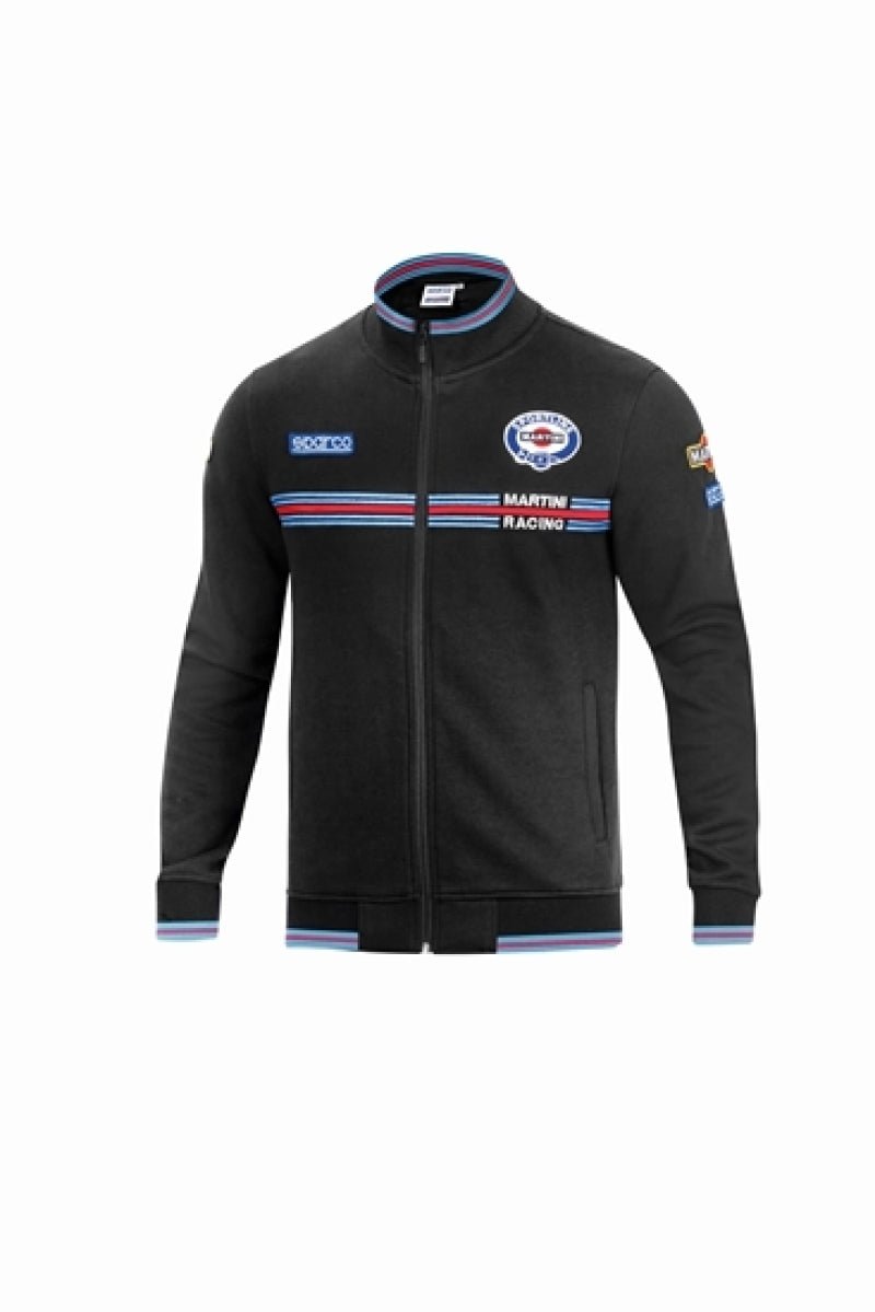 Sparco Full Zip Martini Jacket Black XL - Sweatshirts - SPARCO at Garage 56 Engineering