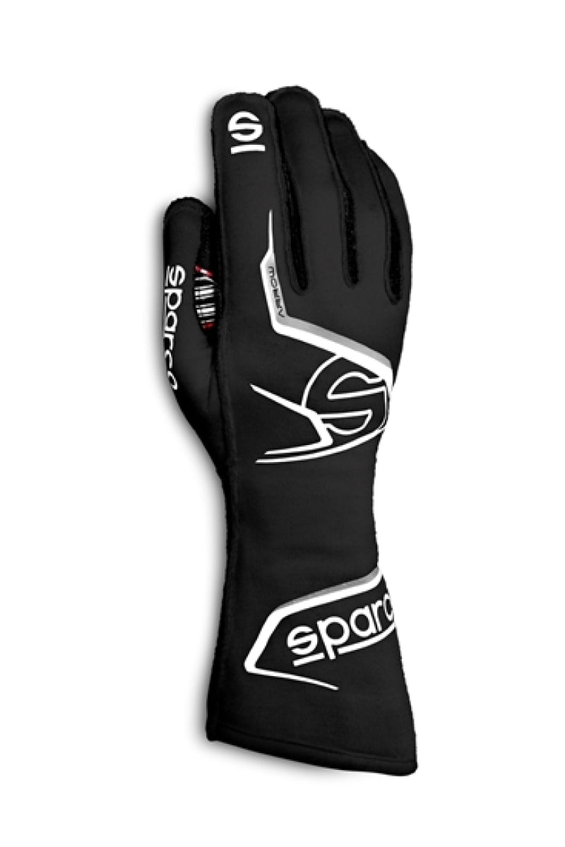 Sparco Glove Arrow 08 BLK/WHT - Racing Gloves - SPARCO at Garage 56 Engineering