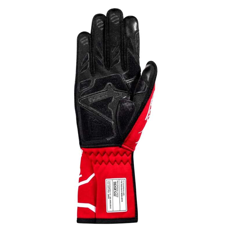 Sparco Glove Tide 12 RED/BLK - Racing Gloves - SPARCO at Garage 56 Engineering
