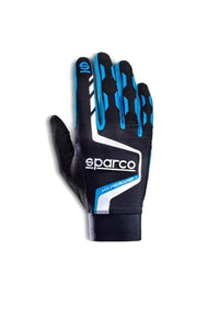 Sparco Gloves Hypergrip+ 09 Black/Blue - Racing Gloves - SPARCO at Garage 56 Engineering