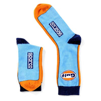 Sparco Gulf Blue Socks 41/46 - Marketing - SPARCO at Garage 56 Engineering