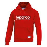 Sparco Hoodie Frame SMALL Red - Sweatshirts - SPARCO at Garage 56 Engineering
