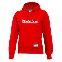 Sparco Hoodie Lady Frame LRG Red - Sweatshirts - SPARCO at Garage 56 Engineering