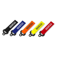 Sparco Keychain Leather - Blue - Keychains - SPARCO at Garage 56 Engineering
