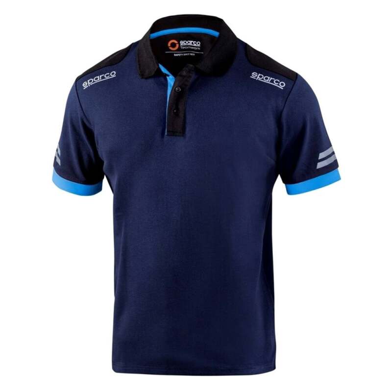 Sparco Polo TW Navy/Blue - Shirts - SPARCO at Garage 56 Engineering