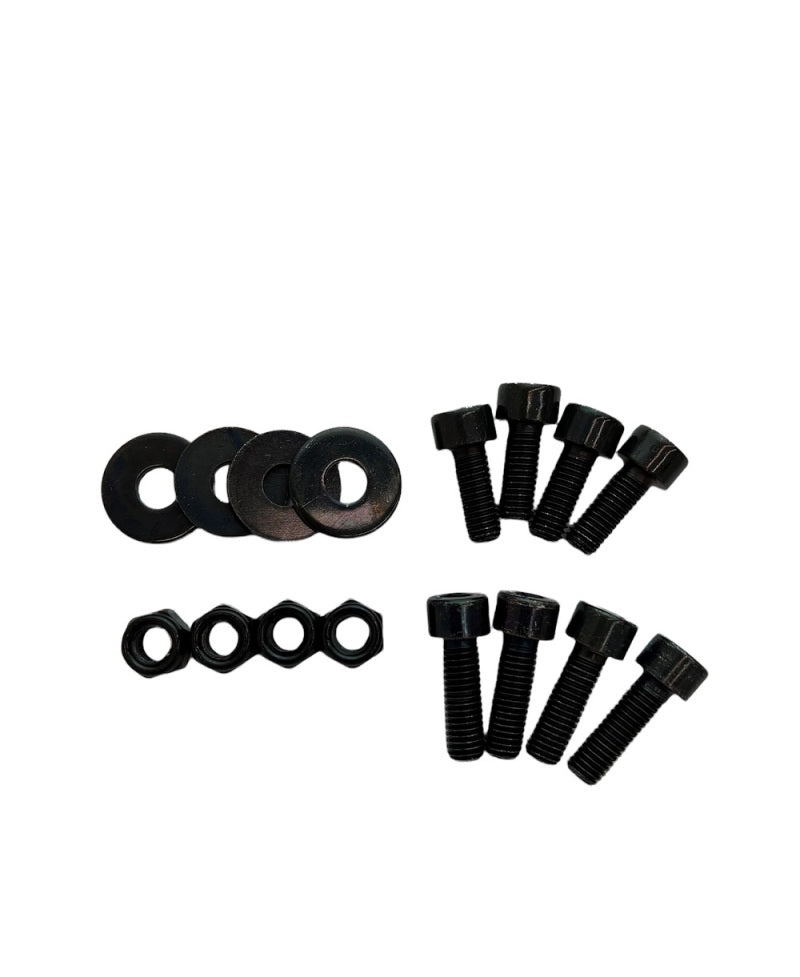 Sparco Seat Hardware Spacer Kit Bottom Mount - Black Zinc - Seat Brackets & Frames - SPARCO at Garage 56 Engineering
