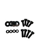 Sparco Seat Hardware Spacer Kit Bottom Mount - Black Zinc - Seat Brackets & Frames - SPARCO at Garage 56 Engineering