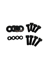 Sparco Seat Hardware Spacer Kit Bottom Mount - Black Zinc - Seat Brackets & Frames - SPARCO at Garage 56 Engineering