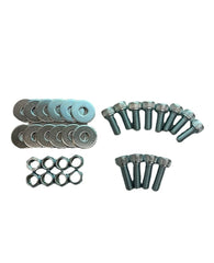Sparco Seat Hardware Spacer Kit Side Mount - Silver Zinc - Seat Brackets & Frames - SPARCO at Garage 56 Engineering