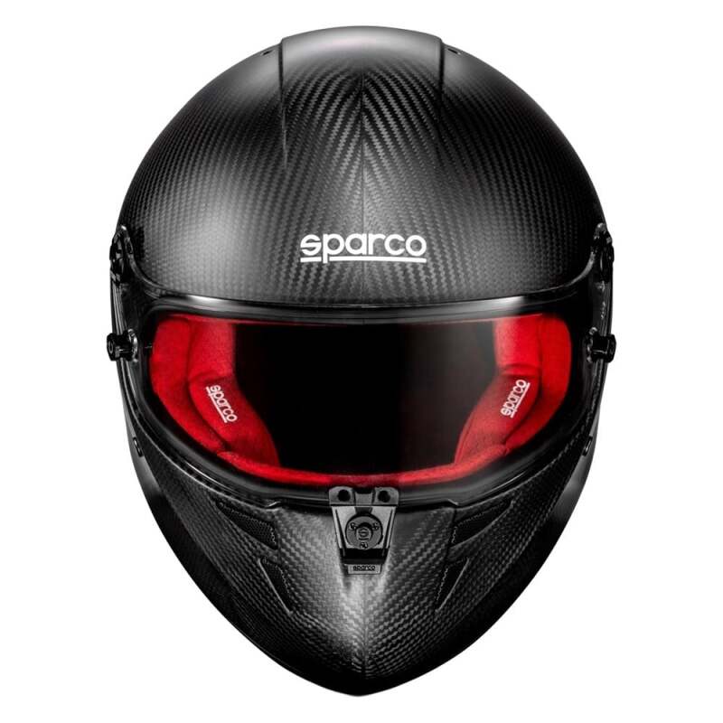 SPARCO Stealth RF Carbon Helmet - Small - Red - Helmets and Accessories - SPARCO at Garage 56 Engineering