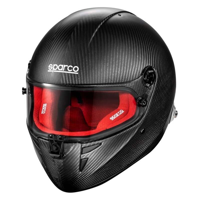 SPARCO Stealth RF Carbon Helmet - X Small - Red - Helmets and Accessories - SPARCO at Garage 56 Engineering