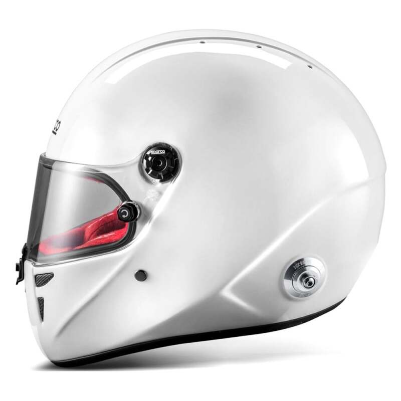 SPARCO Stealth RF Helmet - X Small - White/Red - Helmets and Accessories - SPARCO at Garage 56 Engineering
