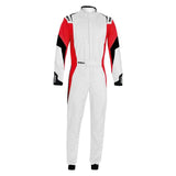 Sparco Suit Competition (Boot Cuff) 50 White/Red - Racing Suits - SPARCO at Garage 56 Engineering