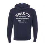 Sparco Sweatshirt ZIP Garage NVY - Large - Sweatshirts - SPARCO at Garage 56 Engineering