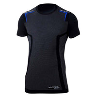 Sparco T-Shirt K-Carbon Black/Blue - Shirts - SPARCO at Garage 56 Engineering