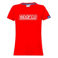 Sparco T-Shirt Lady Frame MED Red - Shirts - SPARCO at Garage 56 Engineering