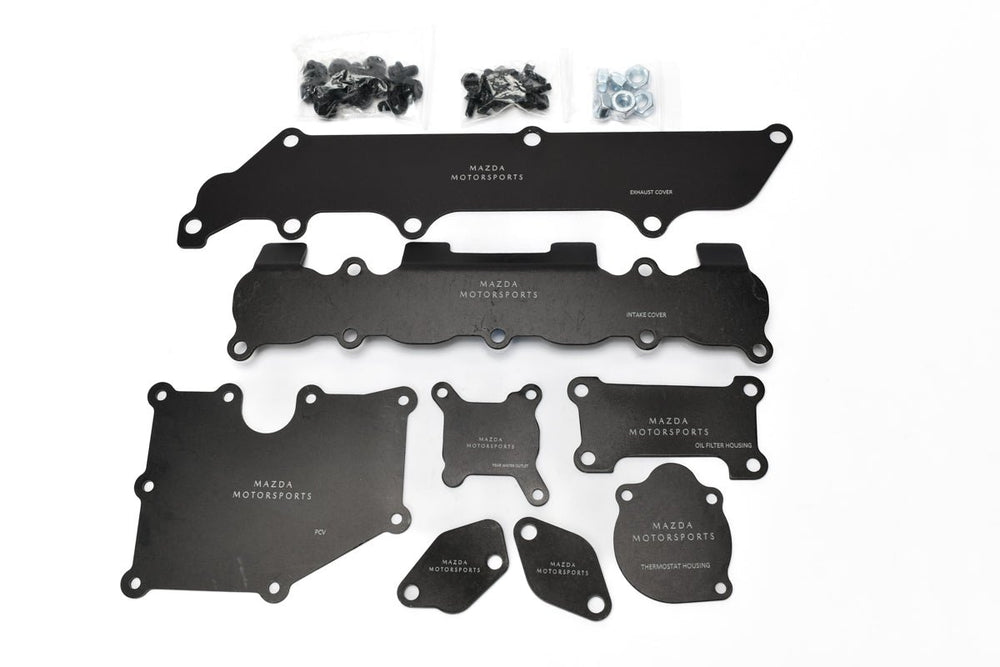 SPEC MX - 5 NC Engine Block Off Kit - Mazda Motorsports at Garage 56 Engineering