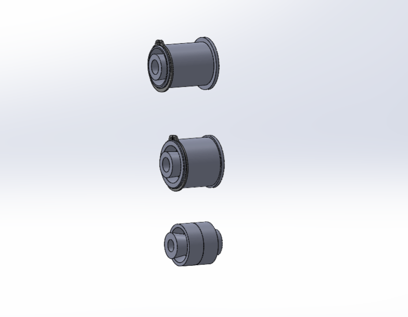 SPL Parts Front Lower Control Arm Bushings - ND MX - 5 (16+) - Suspension Arm Bushings - SPL Parts at Garage 56 Engineering