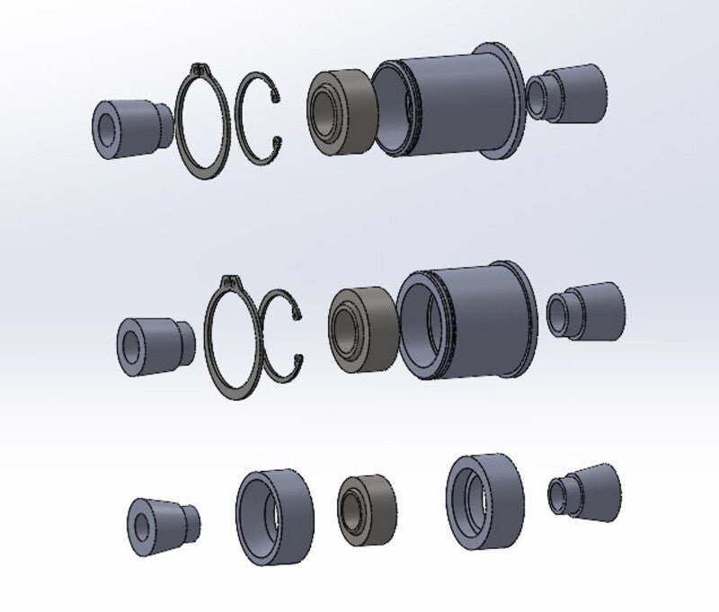 SPL Parts Front Lower Control Arm Bushings - ND MX - 5 (16+) - Suspension Arm Bushings - SPL Parts at Garage 56 Engineering