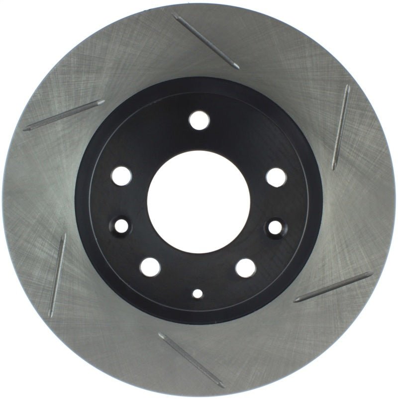 StopTech Power Slot Left Front Brake Rotor - NC MX - 5 (06 - 15) - Brake Rotors - Slotted - Stoptech at Garage 56 Engineering