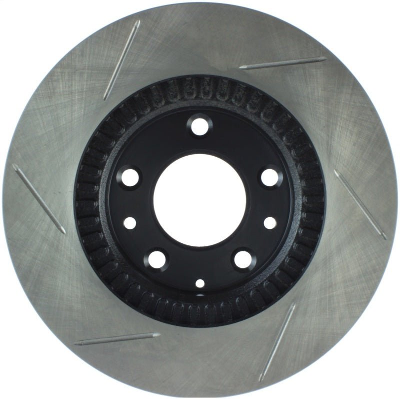 StopTech Power Slot Left Front Brake Rotor - NC MX - 5 (06 - 15) - Brake Rotors - Slotted - Stoptech at Garage 56 Engineering