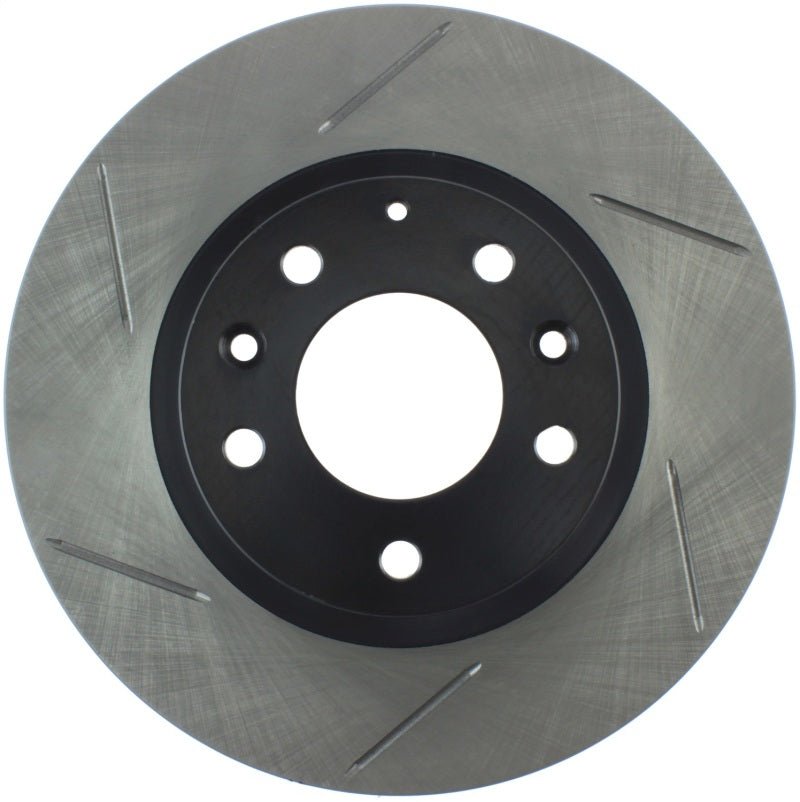 StopTech Power Slot Right FrontBrake Rotor - NC MX - 5 (06 - 15) - Brake Rotors - Slotted - Stoptech at Garage 56 Engineering