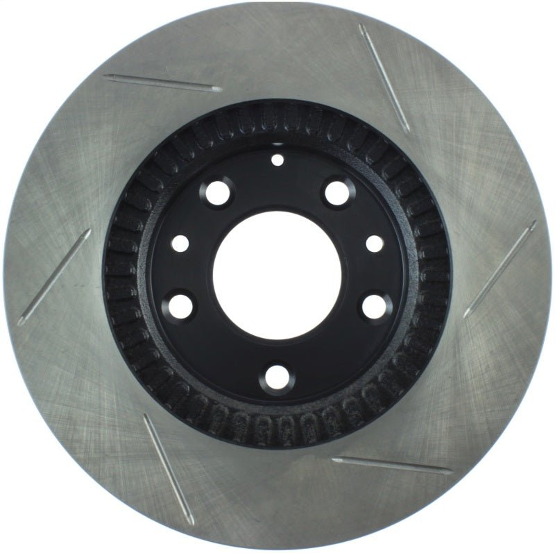 StopTech Power Slot Right FrontBrake Rotor - NC MX - 5 (06 - 15) - Brake Rotors - Slotted - Stoptech at Garage 56 Engineering