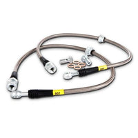StopTech Rear Sport Axle Pack inc. Pads, Slotted Rotors & SS Lines - NC MX - 5 (06 - 15) - Brake Rotors - Slotted - Stoptech at Garage 56 Engineering