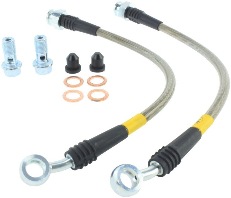 StopTech Stainless Steel Rear Brake Lines Kit - NC MX - 5 (06 - 15) - Brake Line Kits - Stoptech at Garage 56 Engineering