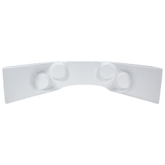 Fiberglass Curved Dash Panel White