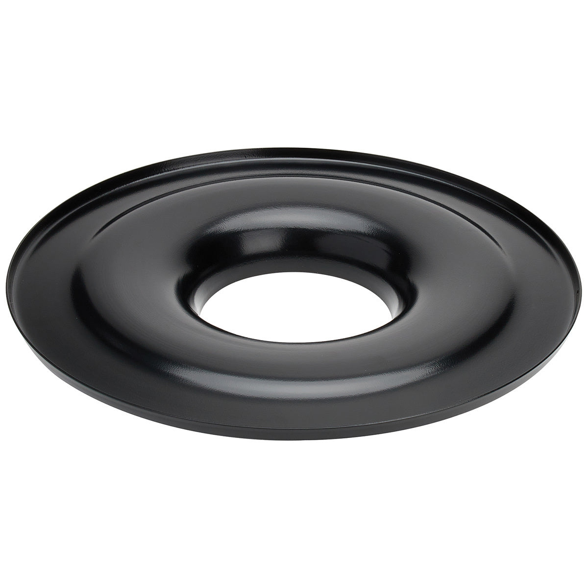 Flat 14in Air Cleaner Base Only Black